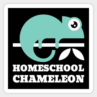 Homeschool Chameleon Magnet